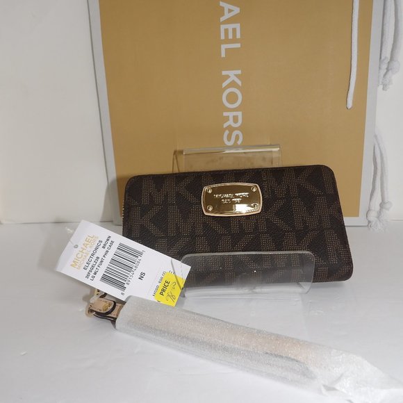 NWT MICHAEL Michael Kors Women's Large Electronics - Picture 1 of 9